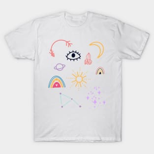 Mystic Boho Sticker pack T-Shirt